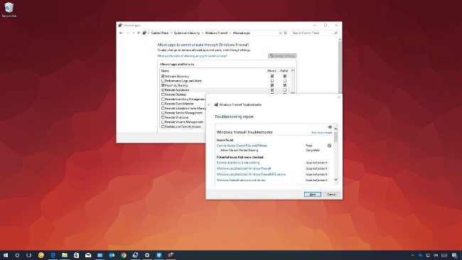 Hướng dẫn xử lý và khắc phục các vấn đề về tường lửa trong Windows 10