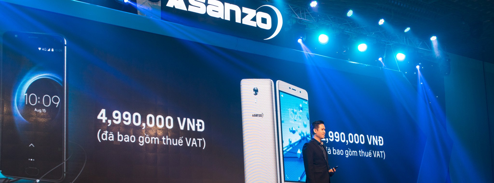 Asanzo ra mắt smartphone giá rẻ Z5 và S5, bản đắt nhất chưa tới 5 triệu đồng