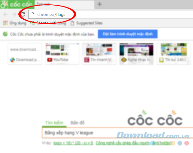 Cách tắt âm thanh trên Tab trình duyệt Cốc Cốc