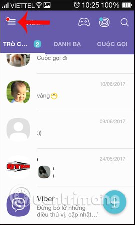 Cách tắt xem trước tin nhắn Viber trên điện thoại