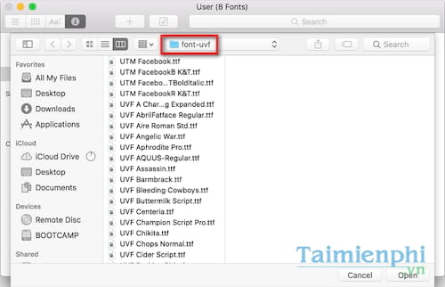 Cách cài font chữ trên Macbook, thêm font cho Mac » Cập nhật tin ...