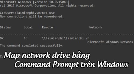 Cach Map Network Drive Bang Command Prompt Tren Windows 1 