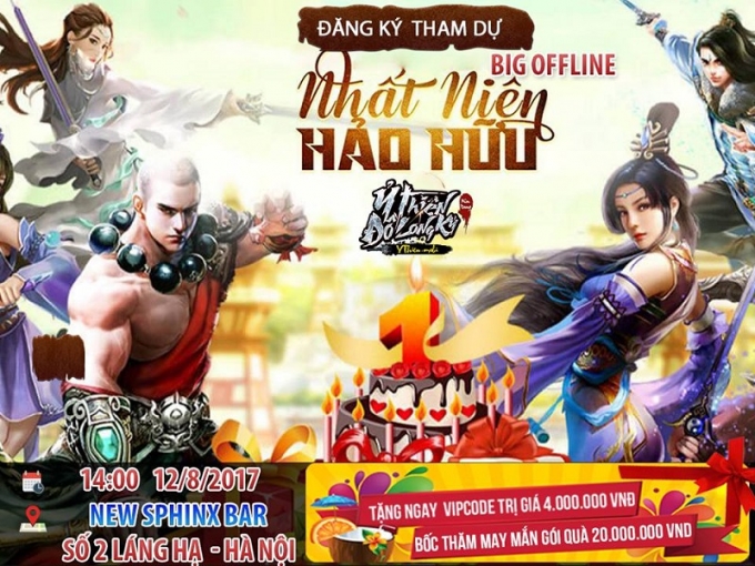 Có gì để quẩy ở offline sinh nhật Ỷ Thiên 3D cuối tuần này?