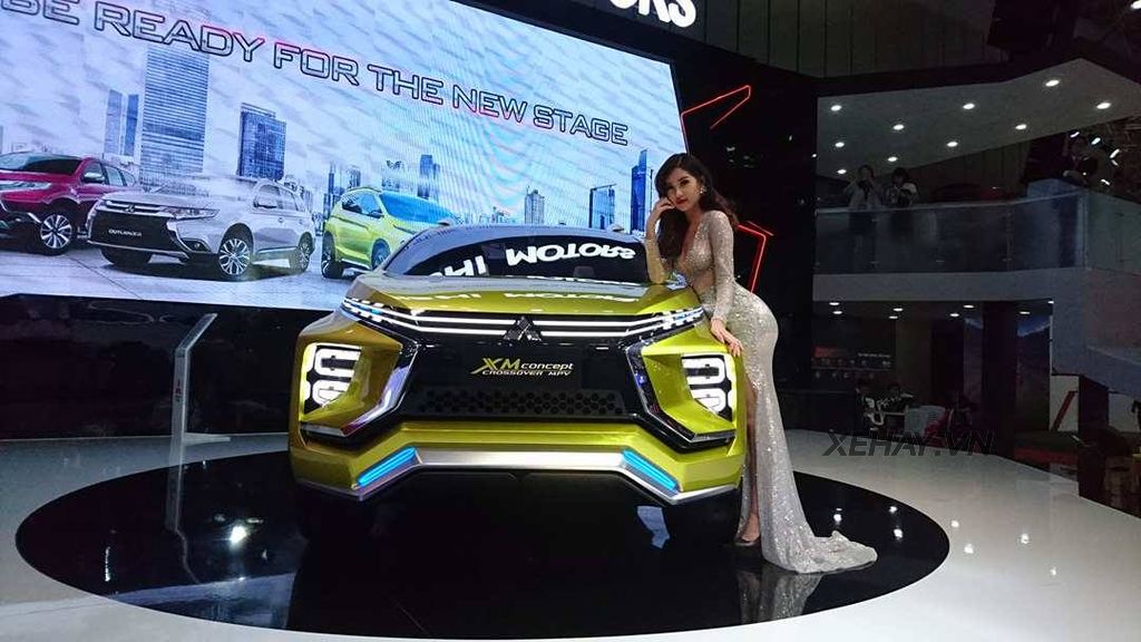 [VMS 2017] Ngắm XM concept "tỏa sáng" tại gian hàng của Mitsubishi