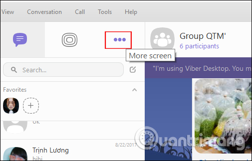 Cách đổi tên, đổi ảnh đại diện trên Viber máy tính
