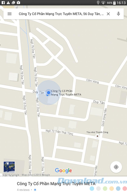 Cách lưu bản đồ, tải Google Maps về điện thoại