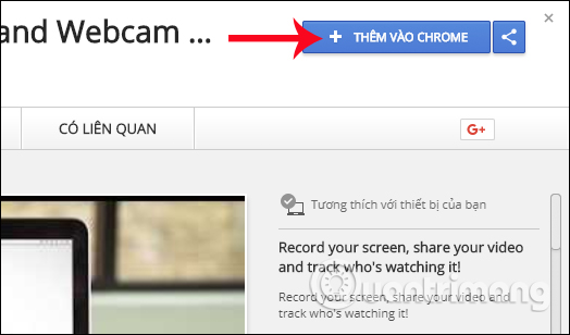Cách quay video màn hình, webcam bằng tiện ích ViewedIt