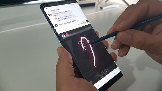 Cách sử dụng S Pen trên Galaxy Note 8