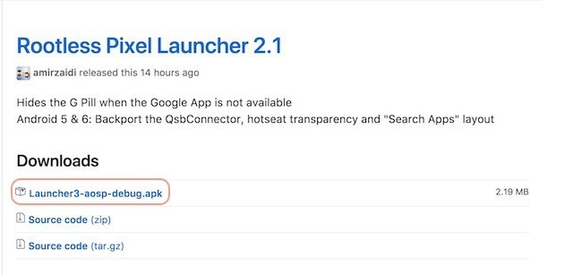 Cách thay đổi icon hình vuông trên Anroid 8.0 Oreo cho thiết bị Nexus
