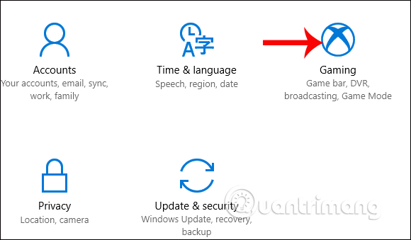 Cách thay đổi thời gian ghi hình Game DVR Windows 10