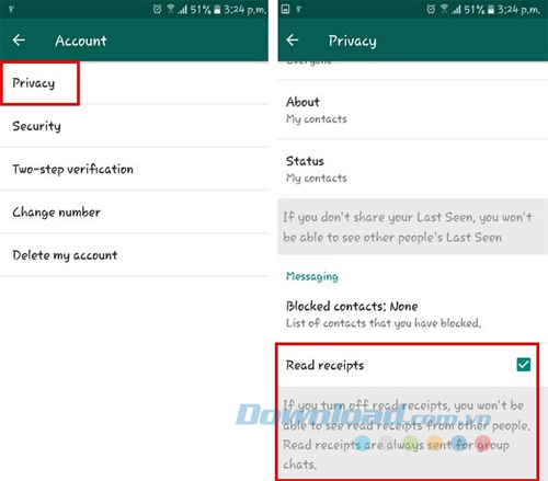 Hướng dẫn vô hiệu hóa chữ “đã xem” trên tin nhắn Facebook và WhatsApp