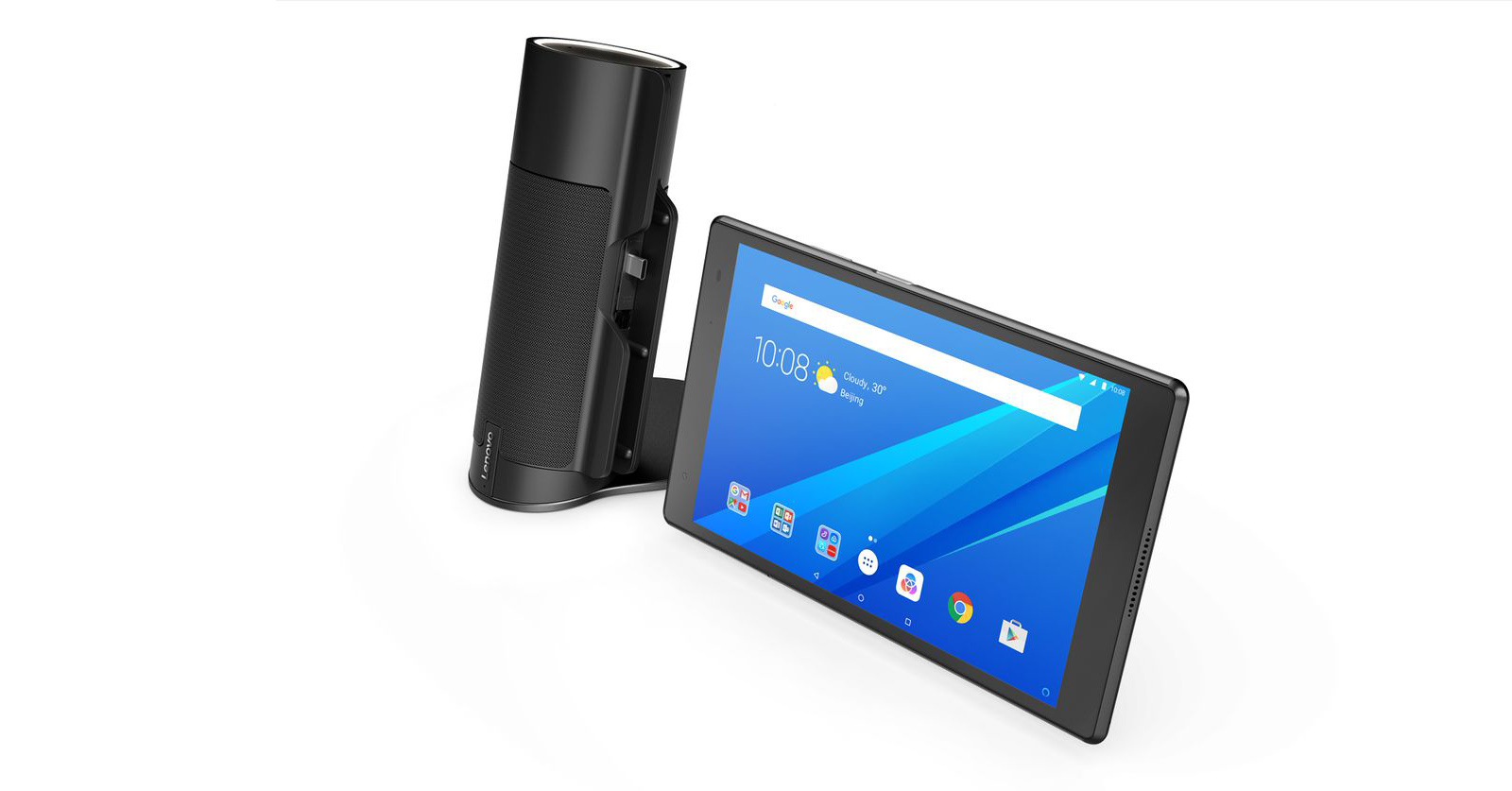 [IFA 2017] Lenovo ra mắt loa Home Assistant Pack có chỗ kẹp tablet, tích hợp trợ lý Alexa, 70$