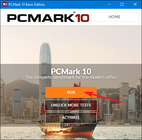 Kiểm tra hiệu năng máy tính với PCMark