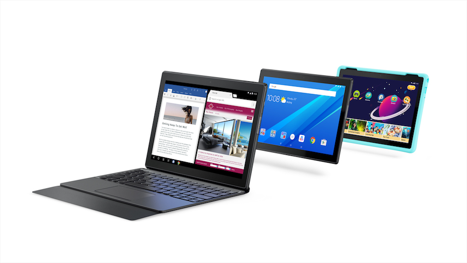 Lenovo ra mắt 4 máy tính bảng Android: Bản cao cấp sử dụng Snapdragon 625 và có cảm biến vân tay