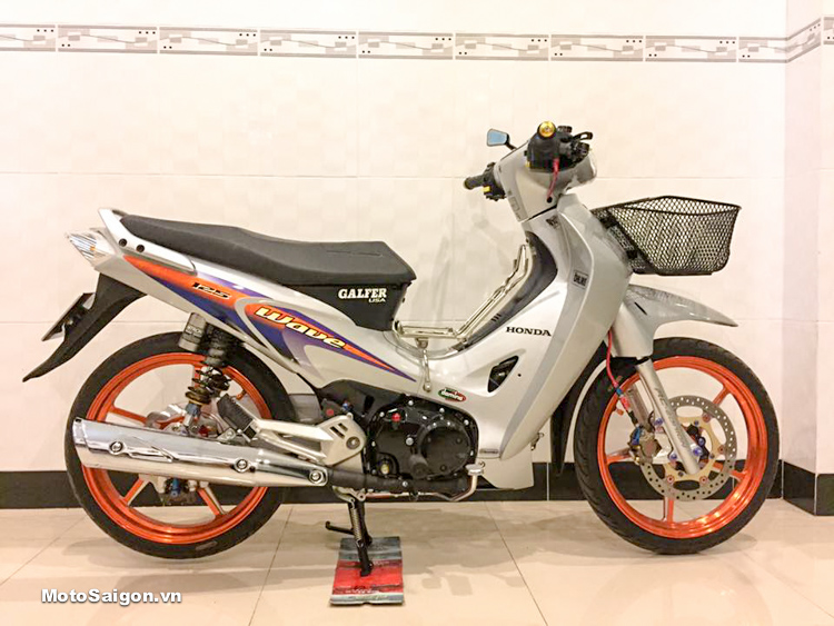 Ngắm con Wave 125i lên đồ chơi cực đỉnh của biker tại miền biên giới