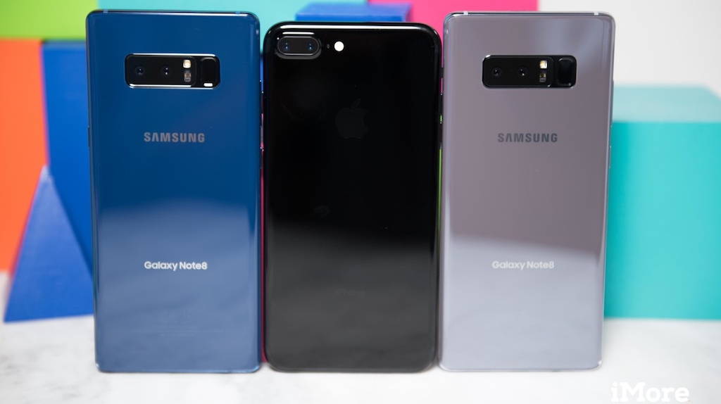 Samsung Galaxy Note 8 chiến thắng iPhone 8 Plus trong bài speed test mới của PhoneBuff