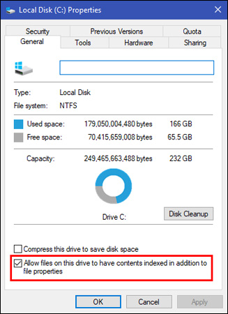 Thủ thuật nhỏ giúp cải thiện Windows Search Indexing