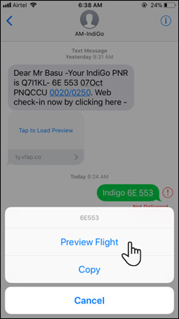 2 cách nhanh chóng giúp kiểm tra tình trạng chuyến bay trên iPhone
