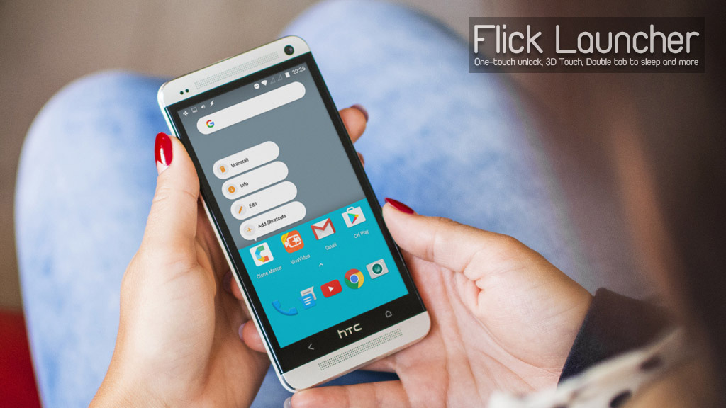 [Android] Flick Launcher: Giả lập 3D Touch, khóa ứng dụng, mở khóa vân tay một chạm và nhiều hơn nữa