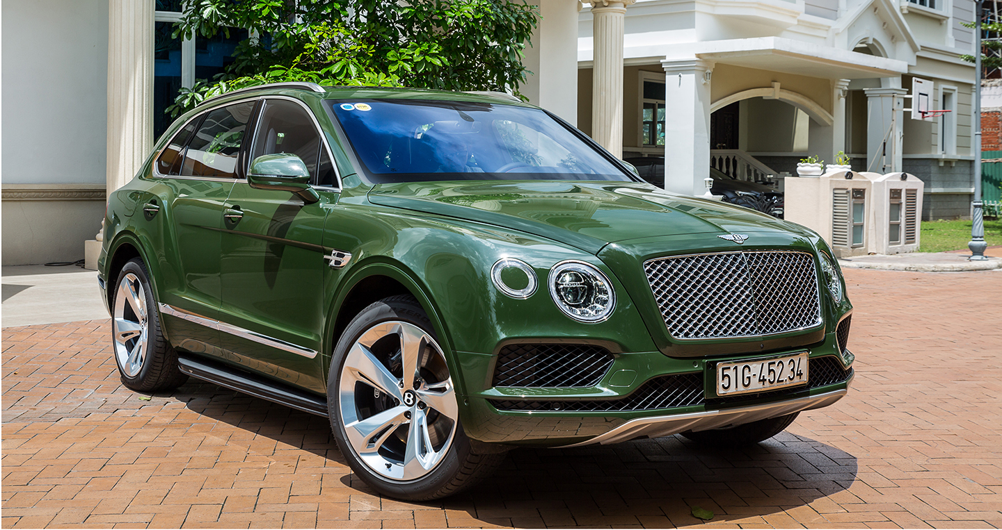 Ảnh chi tiết Bentley bentayga Bespoke độc nhất Việt Nam