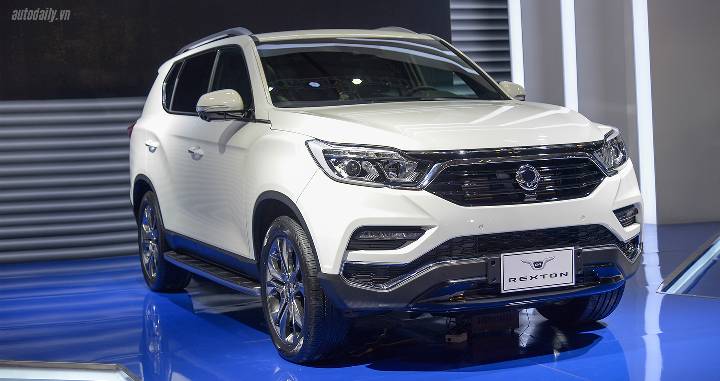 Ảnh chi tiết SsangYong Rexton 2018 tại Việt Nam