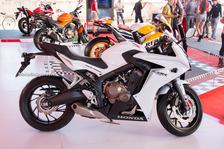 Chi tiết Honda CBR650F được Honda Việt Nam trưng bày tại Tuy Hoà