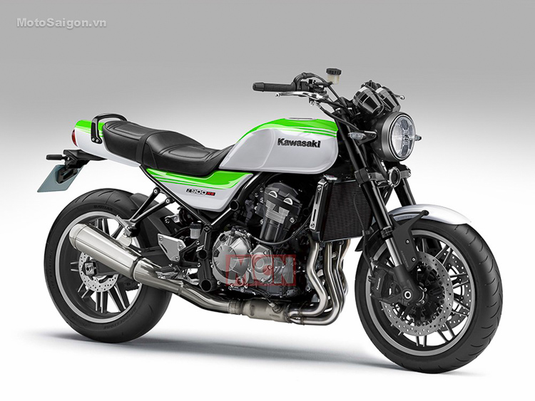 Kawasaki Z900RS Cafe Racer lộ hình ảnh thực tế