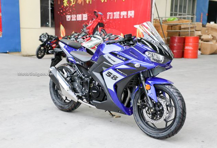 Moto Trung Quốc Ninja R3 đứa con lai của Ninja 300 vs Yamaha R3