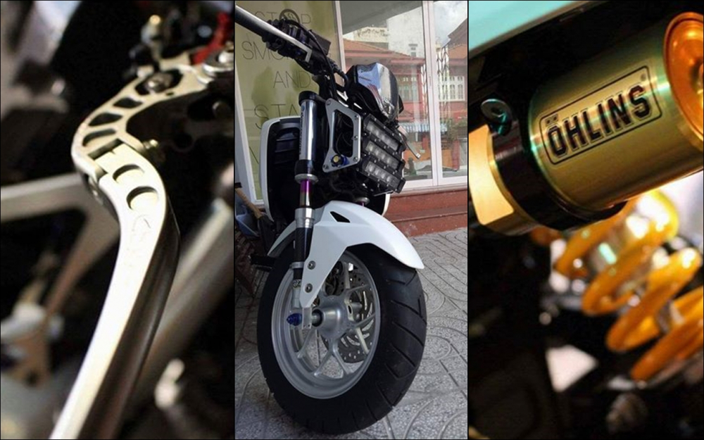 MSX 125 độ bức phá giới hạn với kiểu dáng siêu lùn