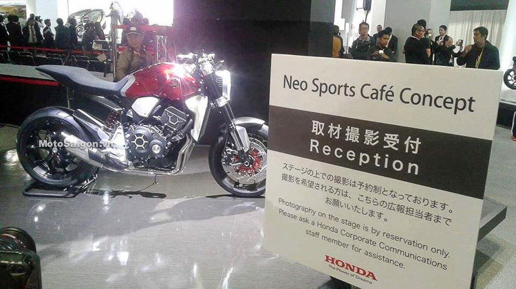 Neo Sports Cafe mẫu concept của CB1000R 2018 chính thức lộ diện
