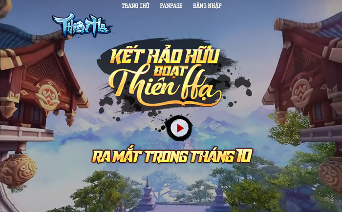 Thiên Hạ 3D – Game xóa nhòa khoảng cách giữa Mobile và PC có trang chủ tiếng Việt