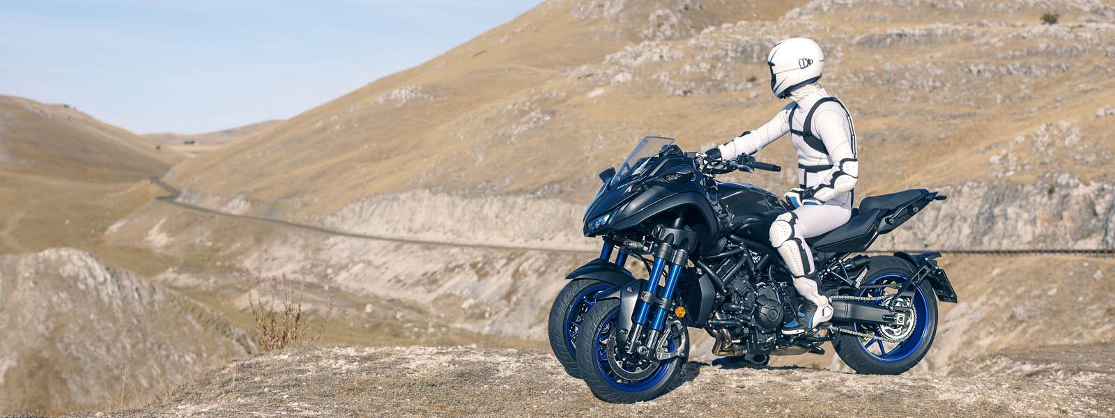 [TMS 2017] Yamaha Niken 2018, mô tô ba bánh, động cơ 3 xy lanh, dung tích 850 phân khối