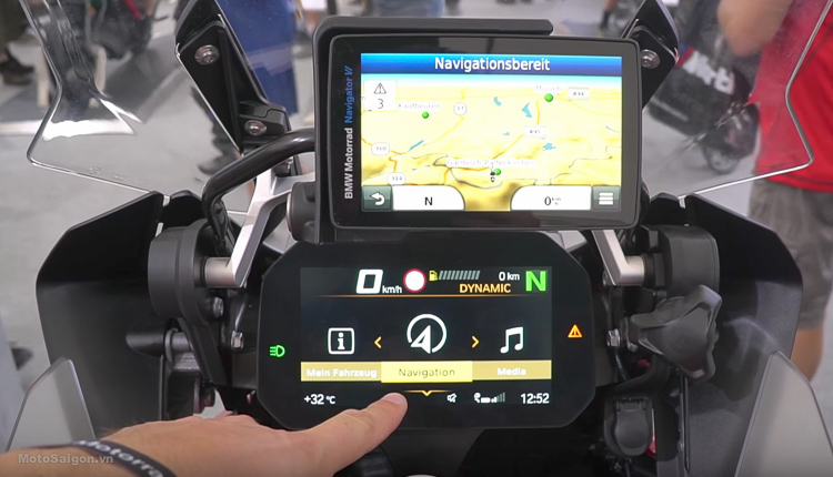 Trải nghiệm Đồng hồ BMW Motorrad Connectivity 2018 hoàn toàn mới