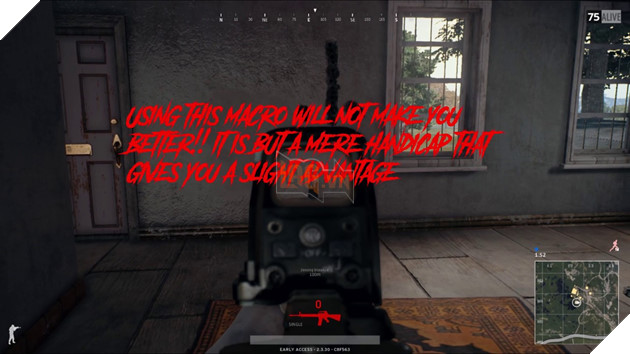 Game thủ PUBG tranh cãi gay gắt với ứng dụng macro bắn súng không giật trong game