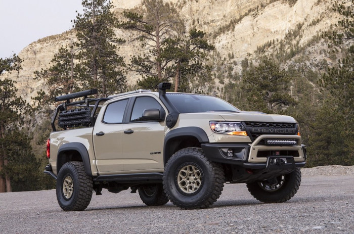 Chevrolet Colorado dã chiến với bản độ cho nhà thám hiểm