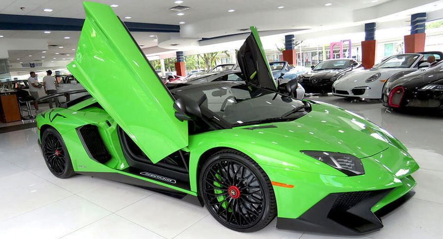 Lamborghini Aventador tuyệt đẹp trong sắc xanh Verde Mantis được rao bán  tại Florida » Cập nhật tin tức Công Nghệ mới nhất 