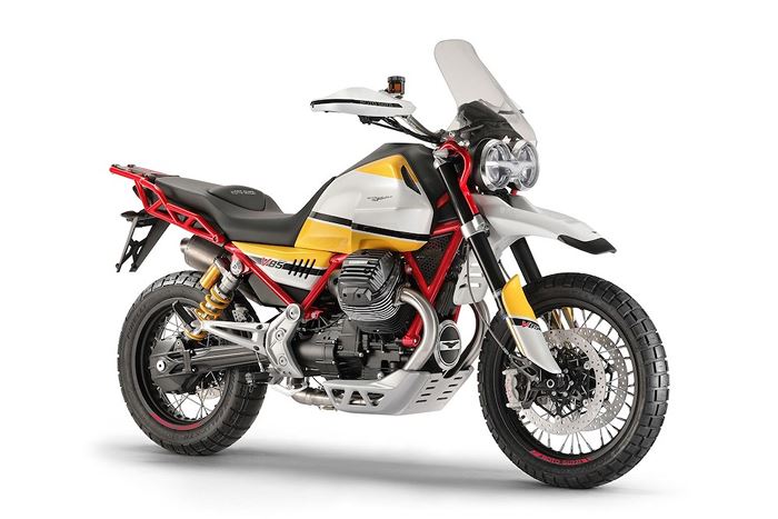 Ngắm mô tô địa hình "chuẩn mực" hoài cổ Moto Guzzi V85