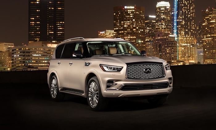 SUV sang Infiniti QX80 2018 có gì để đấu với Lexus LX570?