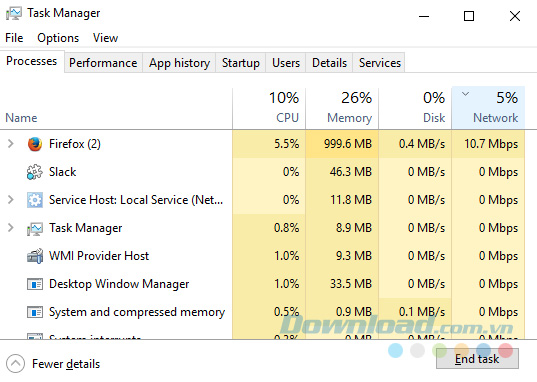 Tăng tốc độ tải game Steam trên Windows 10