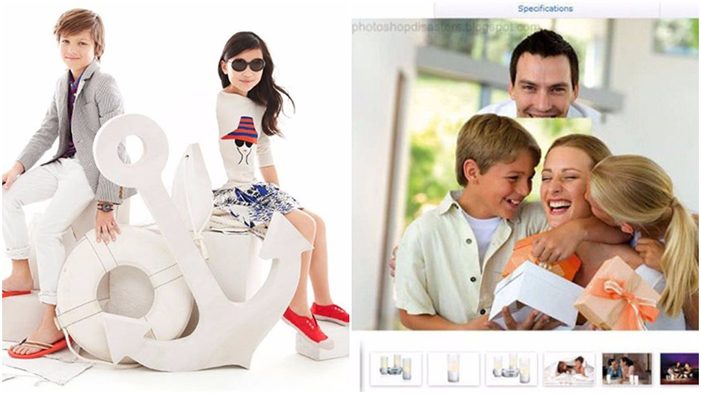 [Giải trí] Những bức ảnh nhìn qua tưởng đẹp nhưng nhìn kỹ thì toàn là lỗi Photoshop