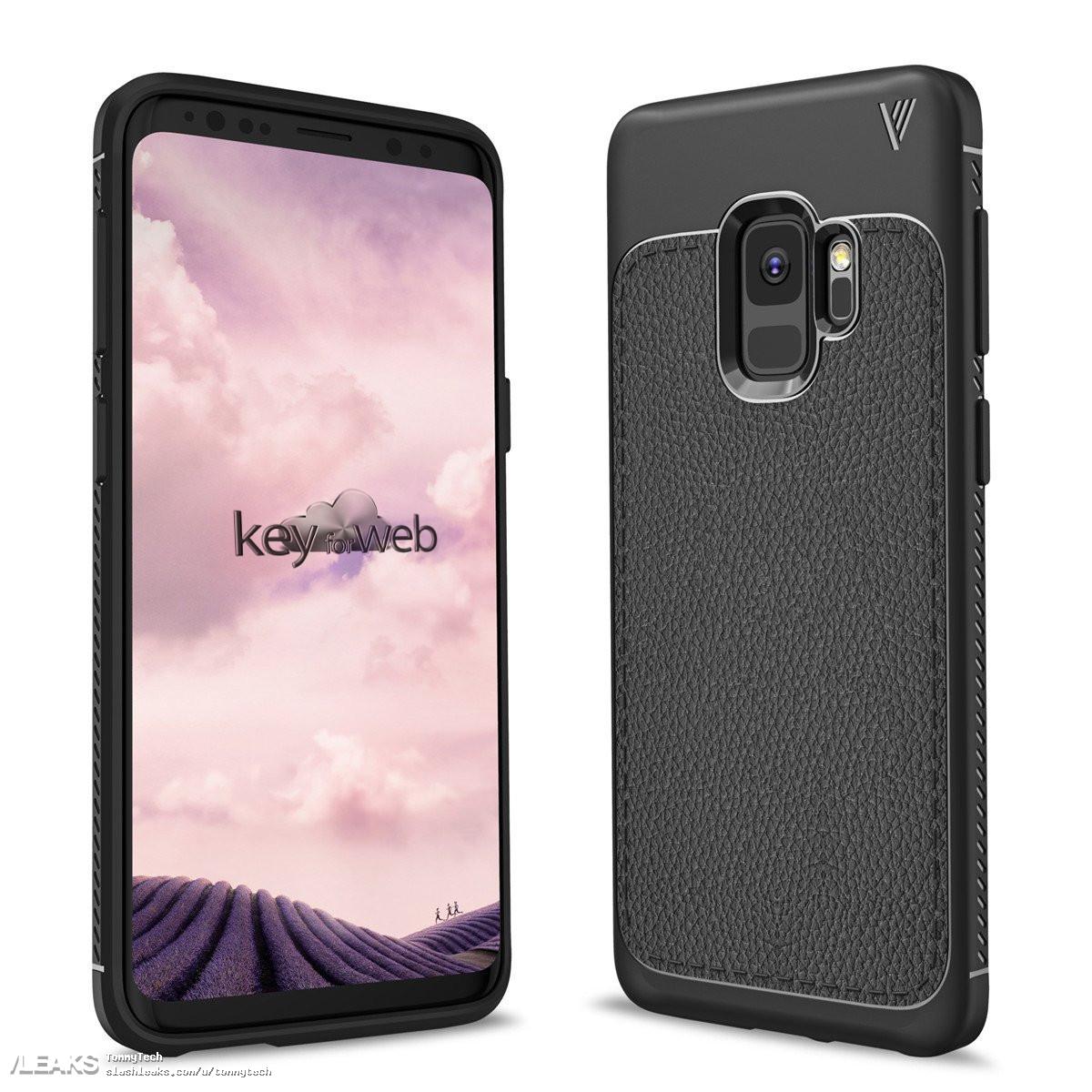 Thiết kế Galaxy S9 và S9 Plus lộ diện cùng ốp lưng
