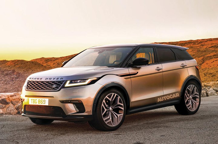 Range Rover Evoque thế hệ mới sẽ ra mắt tháng 10/2018