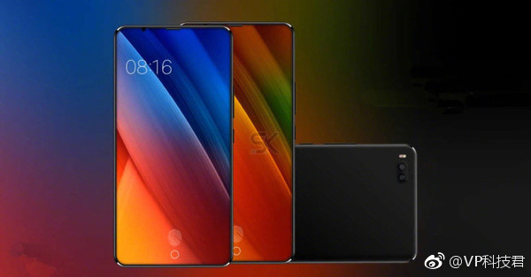 Lộ diện hình ảnh render tuyệt đẹp của Xiaomi Mi 7