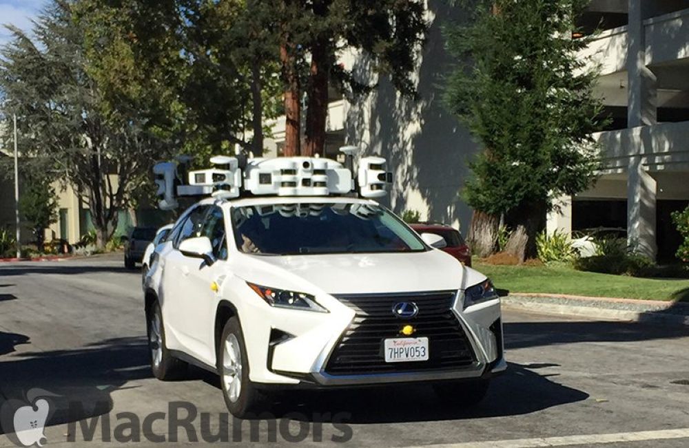Apple vừa đăng ký thêm 24 xe Lexus RX450h