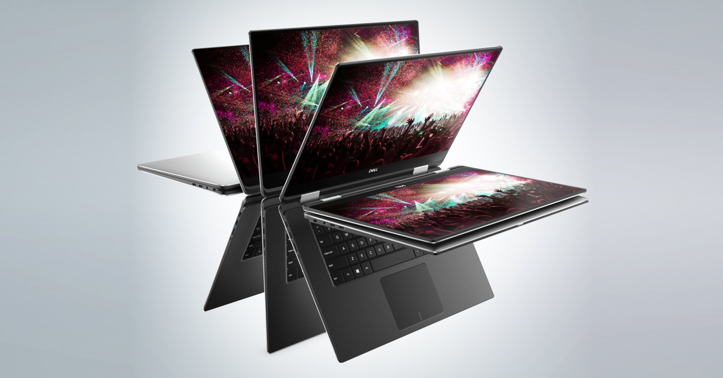 [CES18] Làm mới Dell XPS 15: Máy tính 2 trong 1, dùng như laptop hoặc tablet tùy ý thích