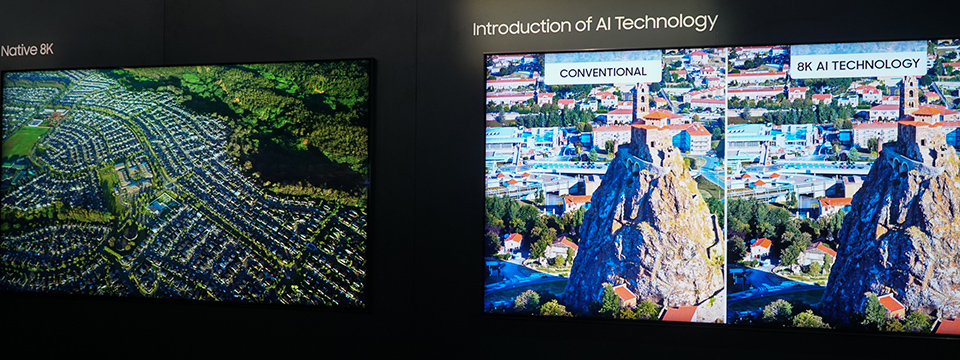 [CES18] Trí tuệ nhân tạo của Samsung giúp cải thiện hình ảnh từ 720p lên tới 8K