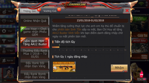 [CFL] AA-12 Buster free cho toàn bộ game thủ mừng update mới