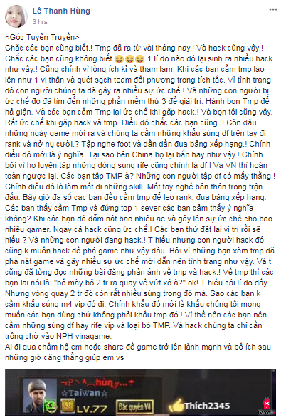 [CFL] Hack nhiều là “tội” của TMP-Angel?