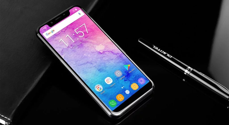 Oukitel U18: tai thỏ giống iPhone X, camera kép, RAM 4GB giá chỉ 4.1 triệu