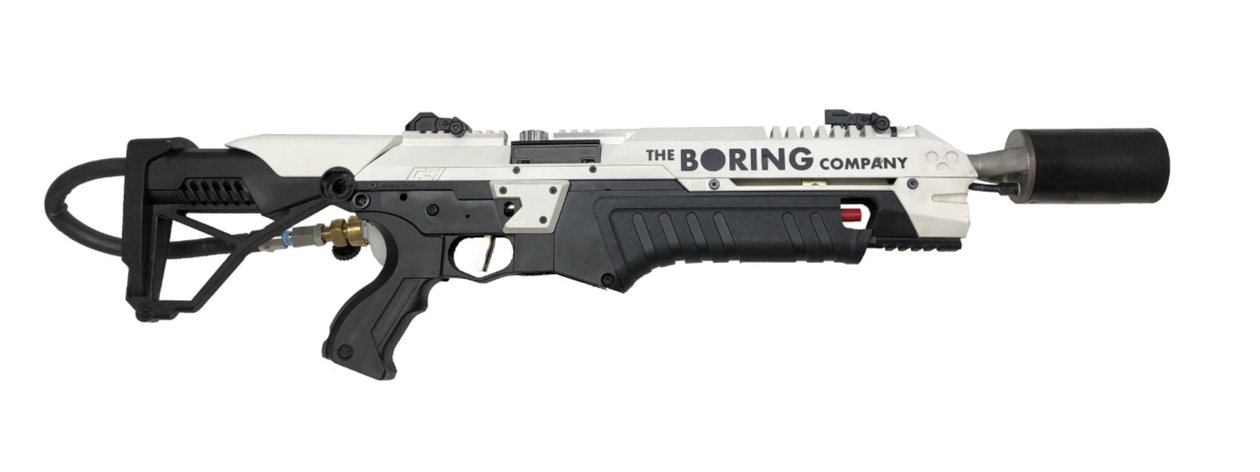 Elon Musk bán súng phun lửa hiệu The Boring Company, giá 600$?